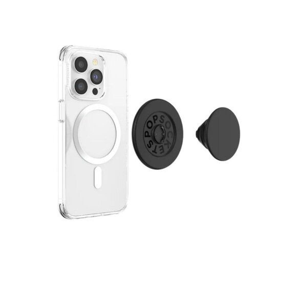 PopSockets MagSafe Compatible Grip Soilf Black - Picture 3 of 5